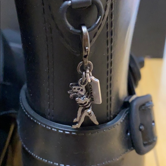 AUTH NIB COACH MOTO RAIN BOOTS US9 or US10 - Picture 8 of 12